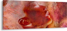 Kép - Egy női arc profilja (120x50 cm)