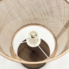 Brilagi - LED mennyezeti lámpa ANTHONY 1xE14/60W/230V dióbézs