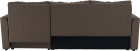 Univerzális ülőgarnitúra, barna, PLAY