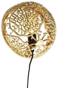 Art Deco fali lámpa arany - Maro