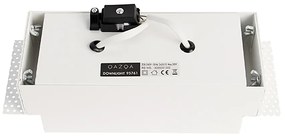 6 db-os beépített spotlámpa készlet fehér GU10 dönthető keret nélküli 2-lámpás - Oneon