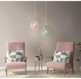 EGLO 49024 - Csillár zsinóron CARLTON-P 1xE27/60W/230V