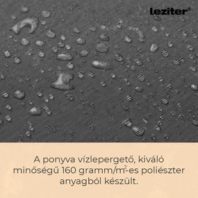 Gina kerti napernyő szürke 300 cm