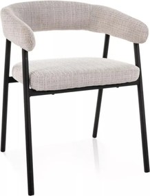 Katana karfás étkezőszék szürke/fekete