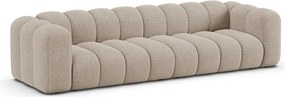Bézs zsenília kanapé 290 cm Lupine – Micadoni