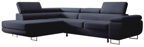 Sarokkanapé Stiletto (B) (kék + ezüst). Akció -15%. 1099712