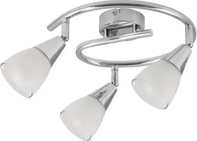 Rabalux beltéri karos spotlámpa e14 3x40w króm/fehér nicolette