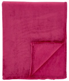 Rózsaszín mikroplüss ágytakaró 200x240 cm Raschel Velvet – Catherine Lansfield