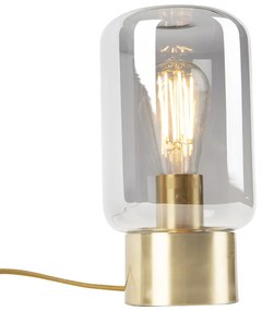 Design réz füstüveggel asztali lámpa - Bliss Cute