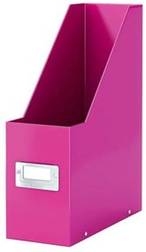 Iratpapucs, PP/karton, 95 mm, LEITZ Click&amp;Store, rózsaszín (E60470023)