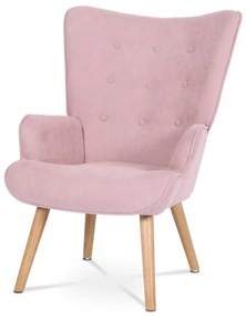 Fotel, Rózsaszín Szövet. AK-302 PINK2