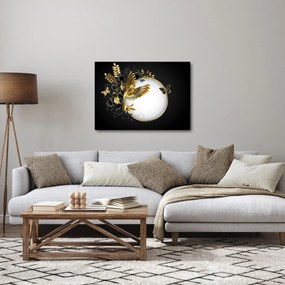 Kép - Arany motívumokkal díszített labda (70x50 cm)