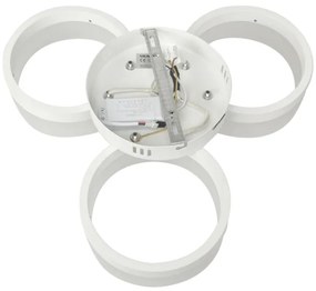 LED Mennyezeti lámpa RING 3xLED/12W/230V fehér