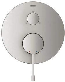 Grohe Essence New zuhany csaptelep vakolat alatti rész nélkül supersteel 24092dc1 G24092DC1