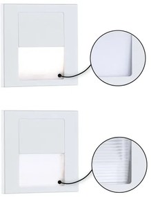 Paulmann 79999 - LED 1W lépcsővilágítás TSARO 230V Follow/fehér