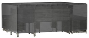 téglalap alakú kerti bútorhuzat 16 fűzőlyukkal 300x250x90 cm