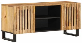 tömör nyers mangófa TV-szekrény 105 x 34 x 46 cm