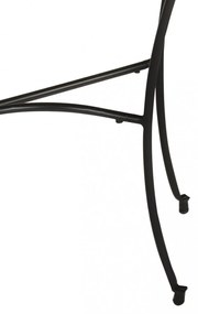 tömör újrahasznosított fa kisasztal 110 x 40 x 77 cm