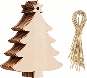 Bomba Fa Karácsonyfa medál 10 db-os Karácsonyfa