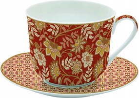 Csésze csészealjjal 1+1 szett porcelán 400 ml