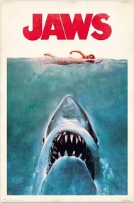 Plakát Jaws, (61 x 91.5 cm)