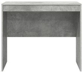 Számítógépes asztal Beton szürke MDF lap 90 x 50 x 76 cm
