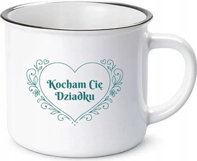 Zománcozott Bögre Ajándék Nagymamáknak Szeretlek Nagypapa Nagymama Napja