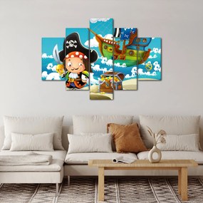 Kép - kalóz kincs (150x105 cm)