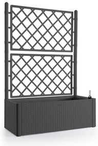 STEFANPLAST Önitató láda Natural Deluxe 90 l ráccsal/ráccsal, antracit színben