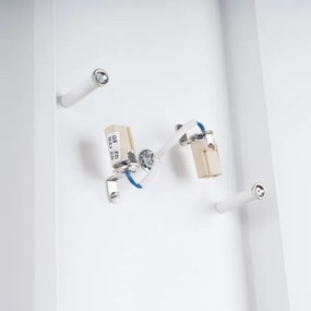 Sollux SL.1352 - Fali lámpa DURLIN 2xG9/8W/230V fehér