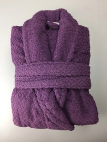 Frottír unisex fürdőköpeny Lila TiaHome - M
