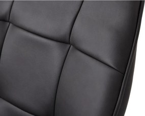 Sötétszürke kárpitozott karfás étkezőfotel szett 2 db-os Nolan Square – Unique Furniture