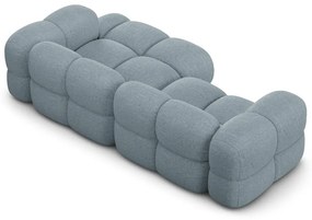 Világoskék sarokkanapé (jobb oldali-heverő résszel) Loretto – Cosmopolitan Design