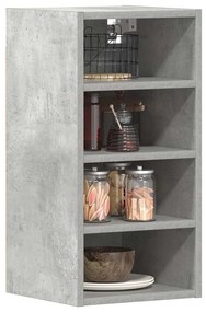 “Riga” betonszürke szerelt fa függő szekrény 30x29,5x60 cm