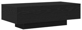 Kávézóasztal Fekete Tölgy 100x30x36,5 cm Mérnöki Fa