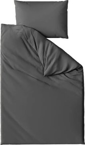 Pamut ágynemű LUX sötétszürke hotel zsebbel Ágyneműhuzat mérete: 70 x 90 cm | 140 x 200 cm