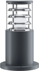 MAYTONI O576FL-01GR BRONX Modern Kültéri Állólámpa Fekete, Szürke E27 IP54