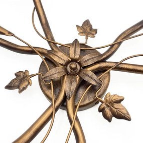 Felületre szerelhető ROZETA csillár 3xE14/40W/230V, bronz