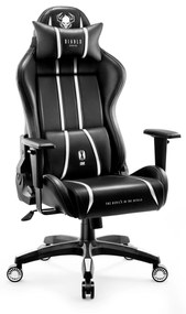 Diablo X-One 2.0 gamer szék Nagy méret: fekete-fehér Diablochairs