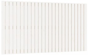 fehér tömör fenyőfa fali fejtámla 159,5x3x90 cm