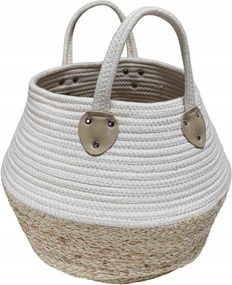 Osinella Dekorációs Kosár Fogantyúkkal 34X38