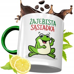 Zöld Bögre Születésnapra Ajándék fényképes nyomtatással