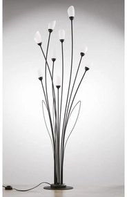 Jupiter 2058 - GLORIOSA állólámpa 9xG9/14W/230V fekete