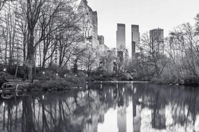 Poszter 45x30cm Központi park Manhattan panorámával 4, Assaf Frank