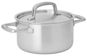 Indukciós tűzhelyhez alkalmas rozsdamentes acél edény fedővel 3 l Lucca 3.0 – FABINI