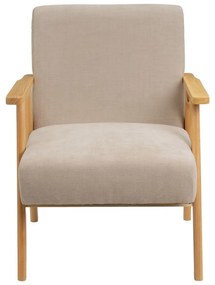 Bézs zsenília fotel Vintage – Casa Selección