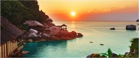 Gyönyörű strand képe (120x50 cm)