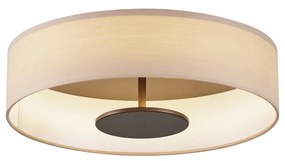 Modern mennyezeti lámpa fehér bronz belsővel, LED-del, 3 lépésben dimmelhető - Bredow