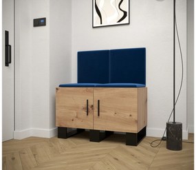 Előszobabútor Amanda 19 (artisan tölgy + kék). 1086024