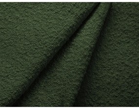 Zöld buklé kanapé 208 cm Poppy – Micadoni